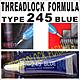 3x THREADLOCK  FORMULA _ 245 BLUE   